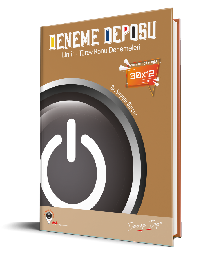 Deneme Deposu Limit Türev Konu Denemeleri