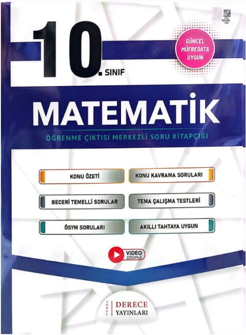 Derece Yayınları 10. Sınıf Matematik Modüler Set