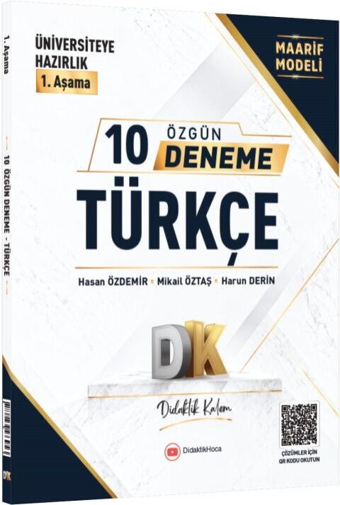 Didaktik Kalem TYT Türkçe 1. Aşama 10 Özgün Deneme