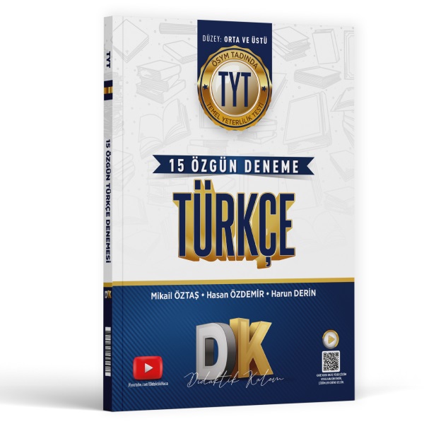 Didaktik Kalem TYT Türkçe 15 Deneme