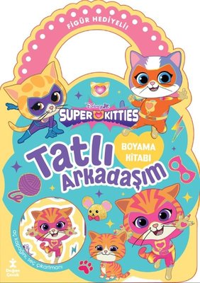 Disney Jr.Supper Kitties - Tatlı Arkadaşım Boyama Kitabı