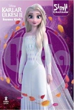 Disney Karlar Ülkesi 2 Simli Çıkartmalı Boyama Kitabı