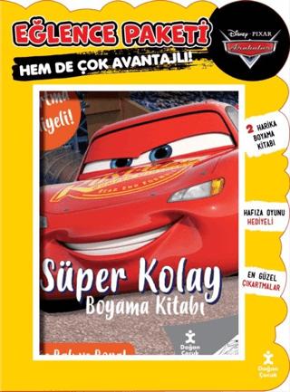 Disney Pixar Arabalar 2'li Boyama - Eğlence Paketi - Süper Kolay