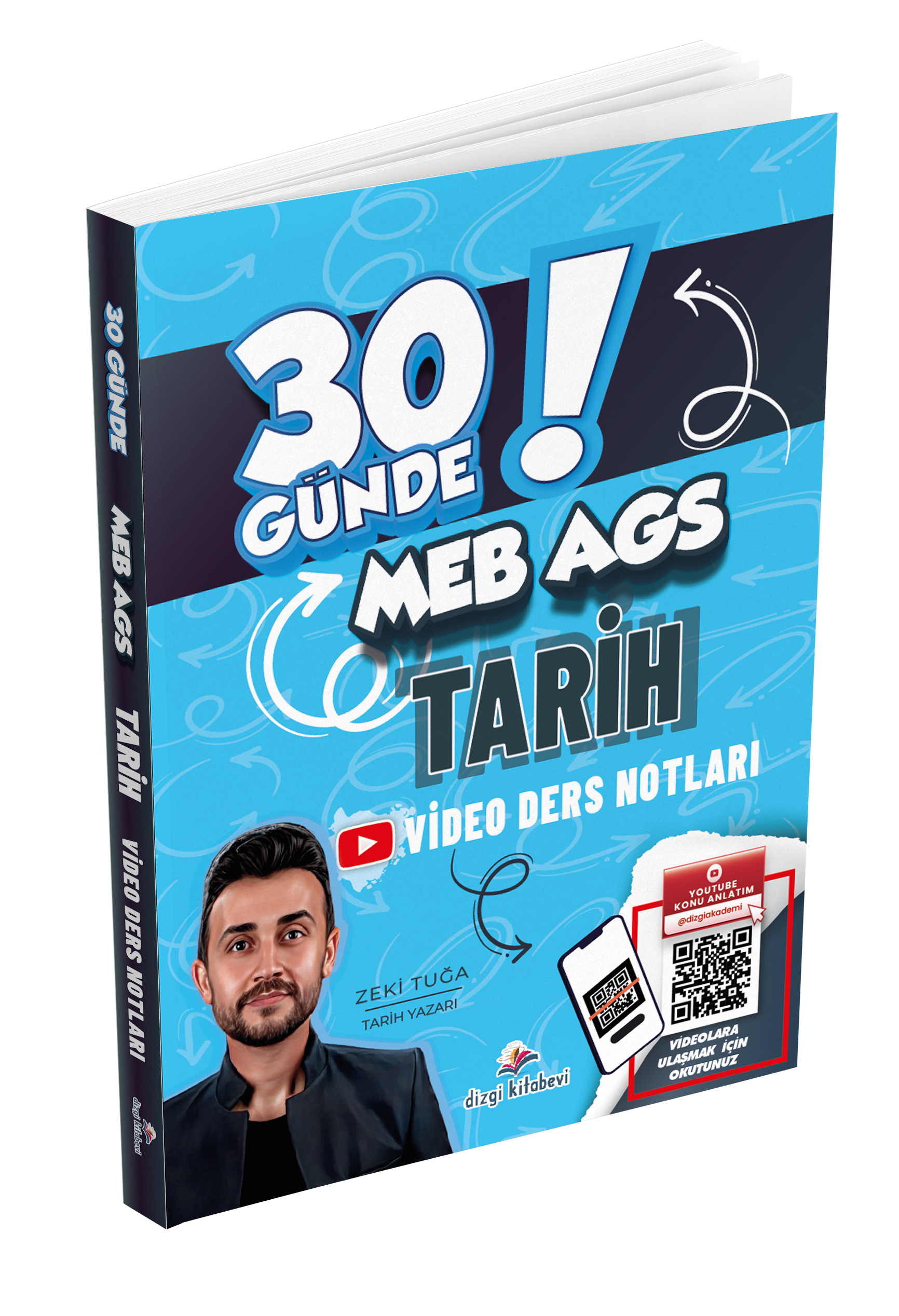 Dizgi Kitap 2026 MEB AGS 30 Günde Tarih Video Ders Notları Zeki Tuğa