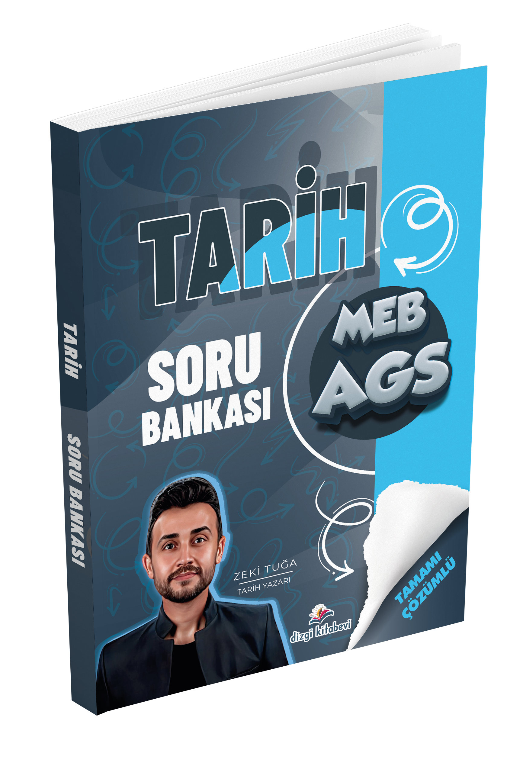 Dizgi Kitap 2026 MEB AGS Tarih Tamamı Çözümlü Soru Bankası Zeki Tuğa