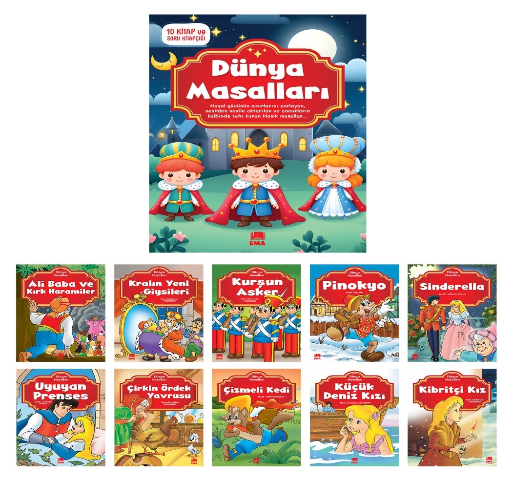 Dünya Masalları (10 Kitap)