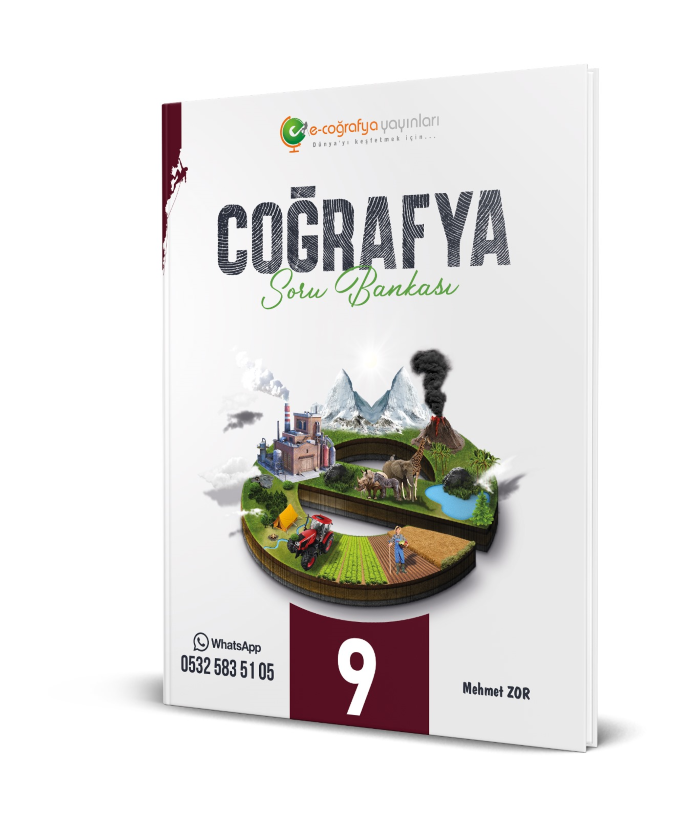 E-coğrafya 9. Sınıf Coğrafya Soru Bankası
