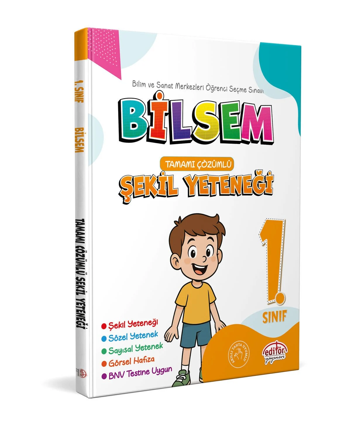 Editör Yayınları 1. Sınıf Bilsem Hazırlık Şekil Yeteneği Tamamı Çözümlü