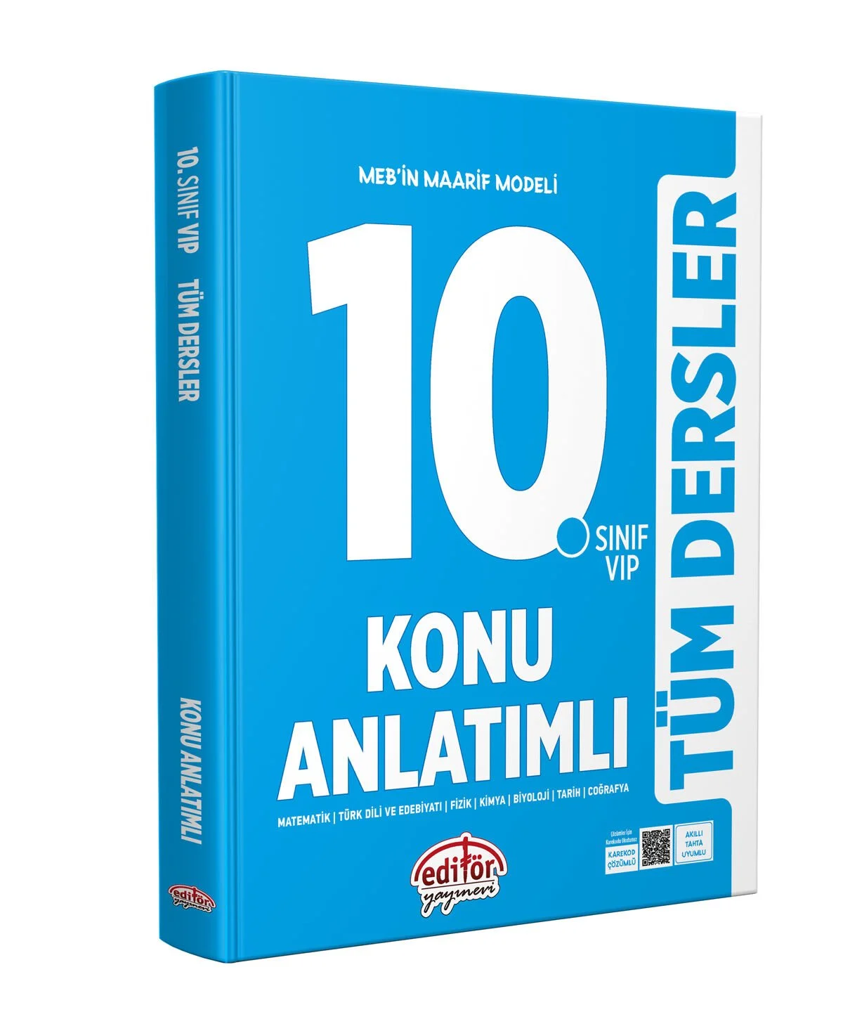 Editör Yayınları 10. Sınıf VIP Tüm Dersler Konu Anlatımlı