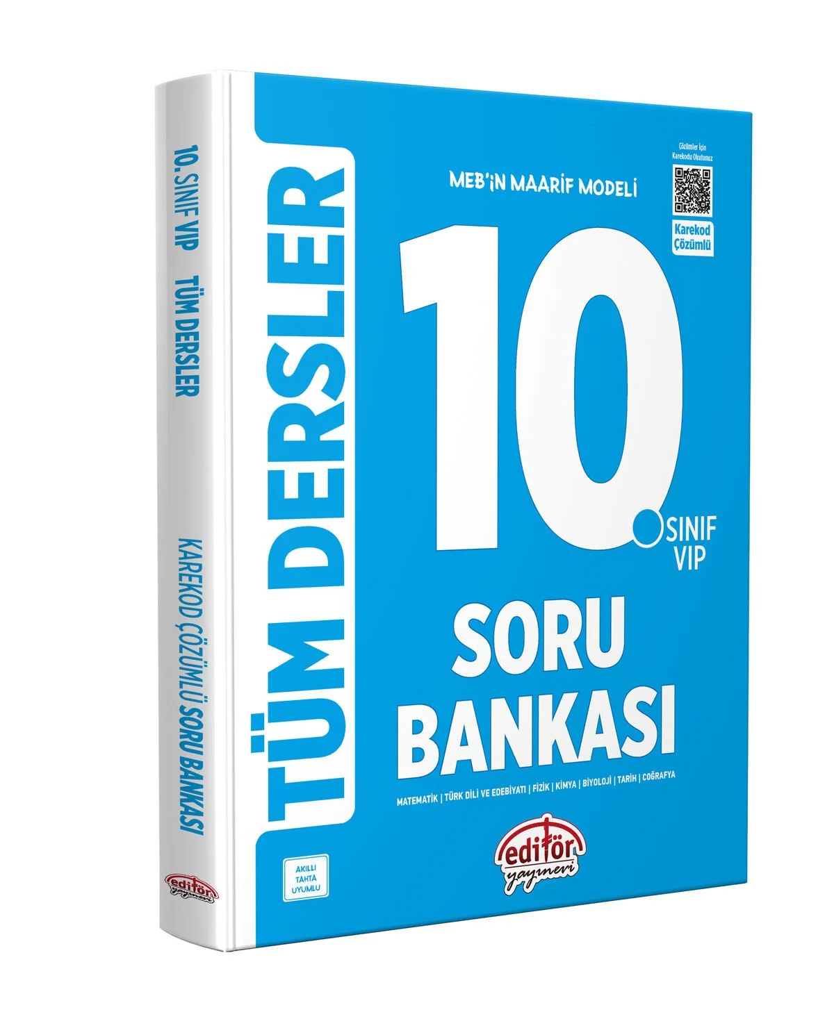Editör Yayınları 10. Sınıf VIP Tüm Dersler Soru Bankası