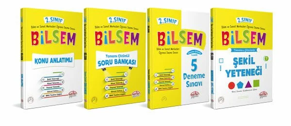 Editör Yayınları 2. Sınıf Bilsem Hazırlık Hazırlık Seti