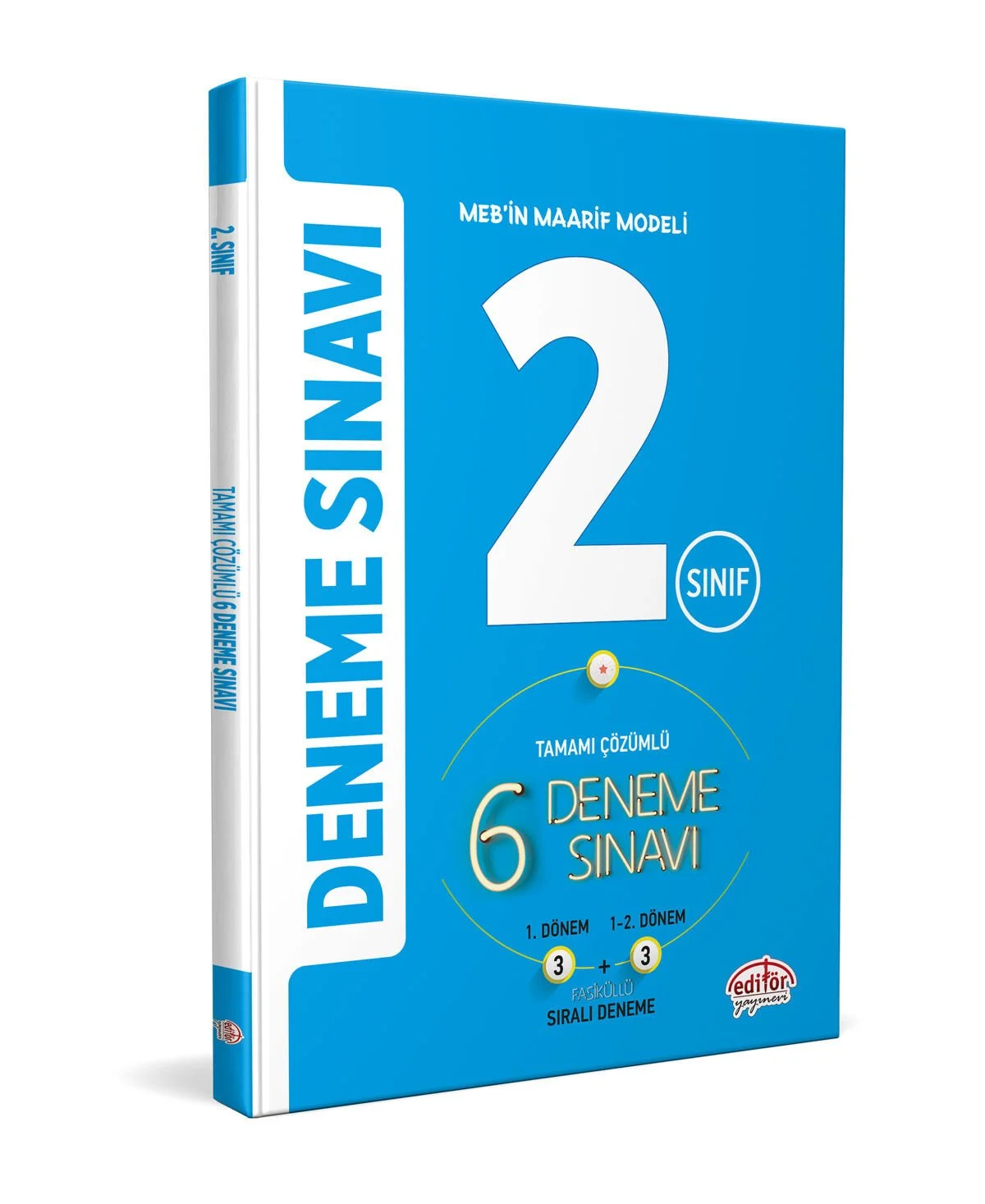 Editör Yayınları 2. Sınıf Tamamı Çözümlü 3 + 3 Deneme Sınavı