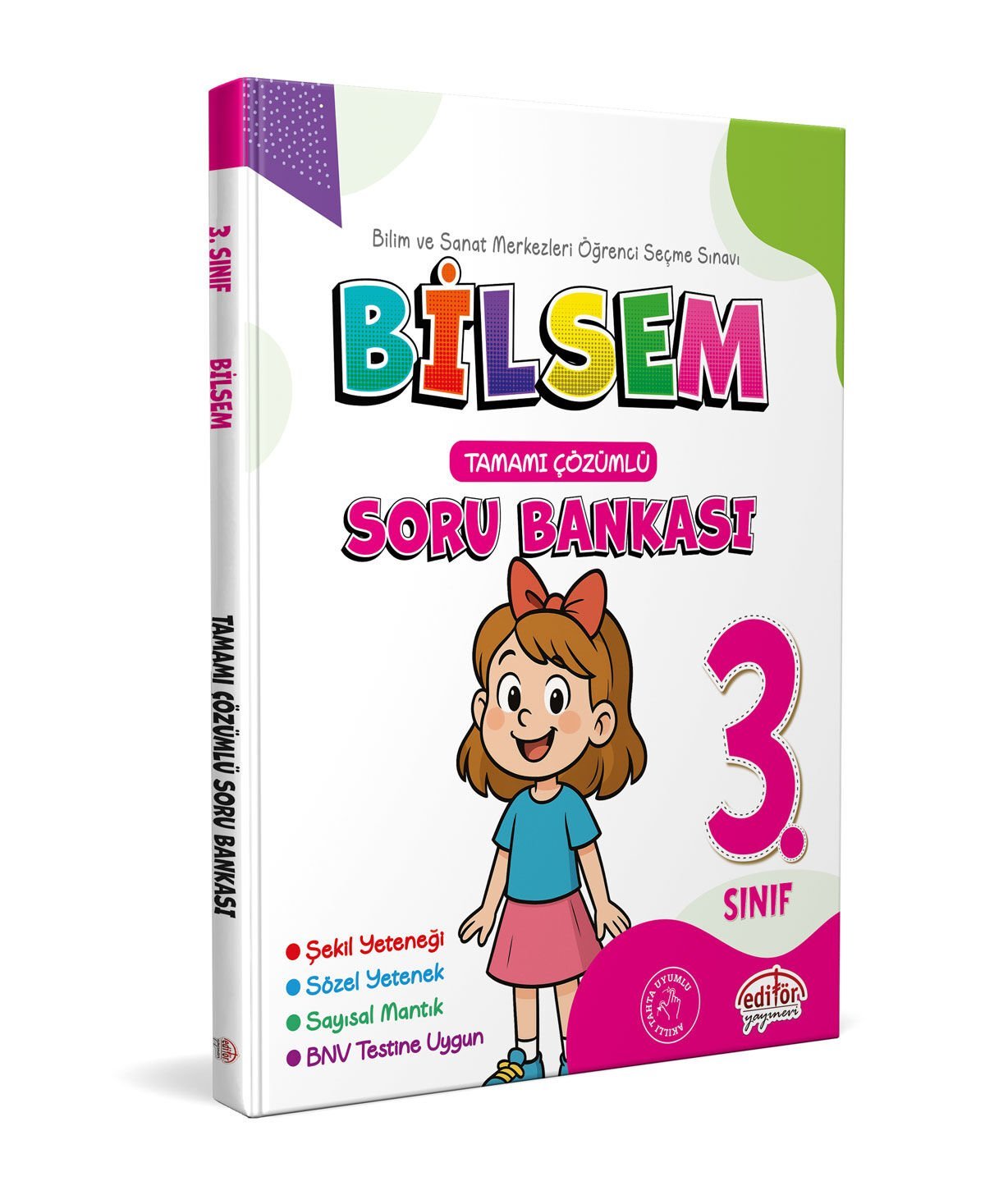 Editör Yayınları 3. Sınıf Bilsem Çözümlü Soru Bankası