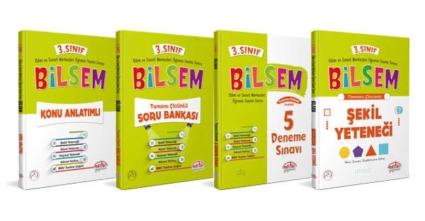 Editör Yayınları 3. Sınıf Bilsem Hazırlık Hazırlık Seti