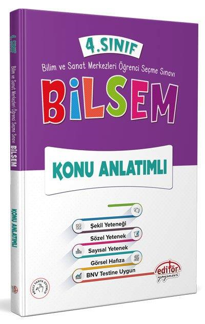 Editör Yayınları 4. Sınıf Bilsem Konu Anlatımlı