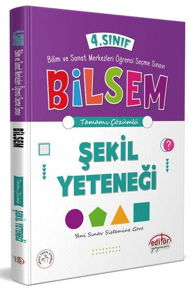 Editör Yayınları 4. Sınıf Bilsem Şekil Yeteneği