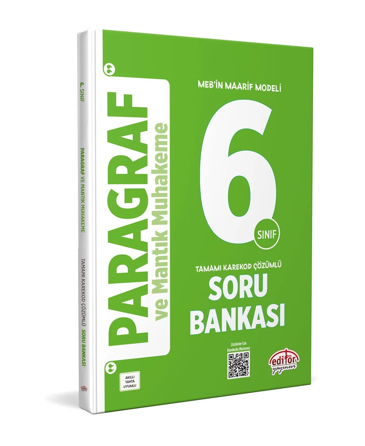 Editör Yayınları 6. Sınıf Paragraf ve Mantık Muhakeme Soru Bankası