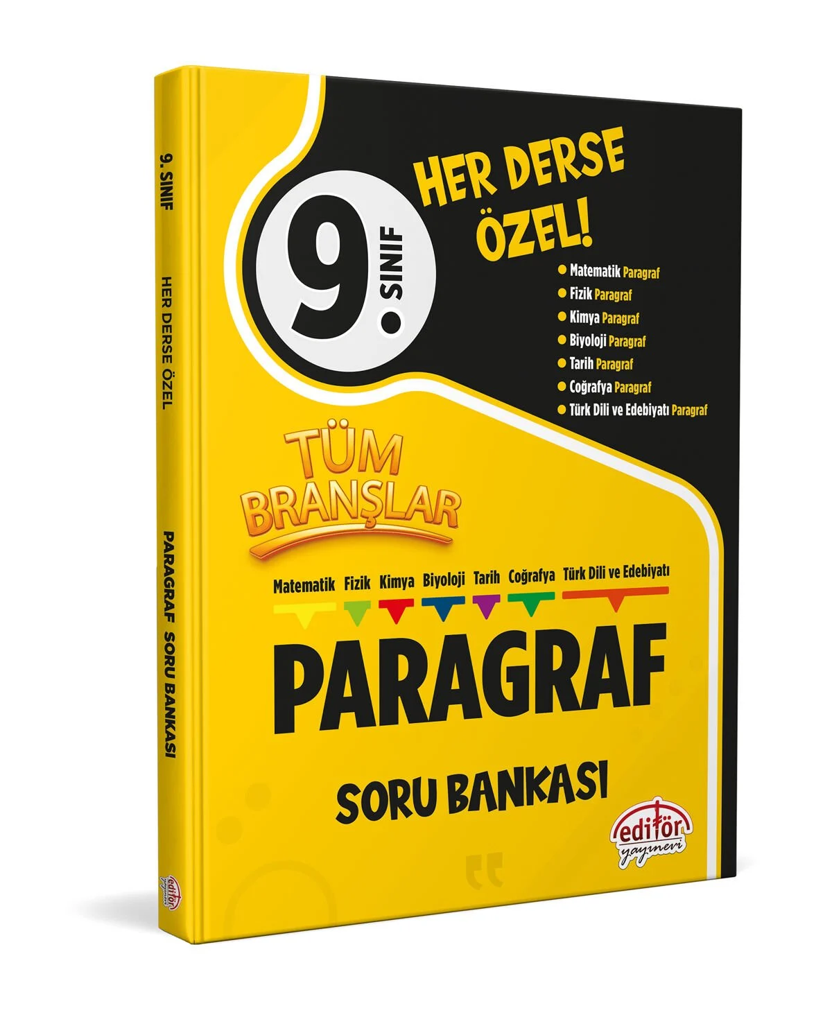 Editör Yayınları 9. Sınıf Tüm Branşlar Paragraf Soru Bankası