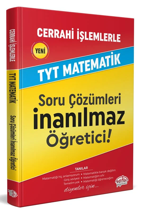 Editör Yayınları Cerrahi İşlemlerle Tyt Matematik