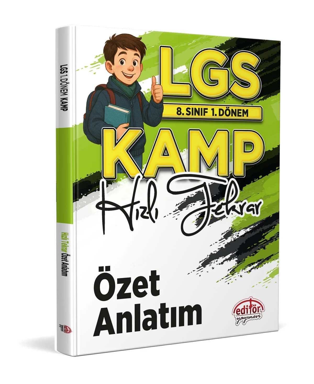 Editör Yayınları LGS 8. Sınıf 1. Dönem Kamp Hızlı Tekrar Özet Anlatım