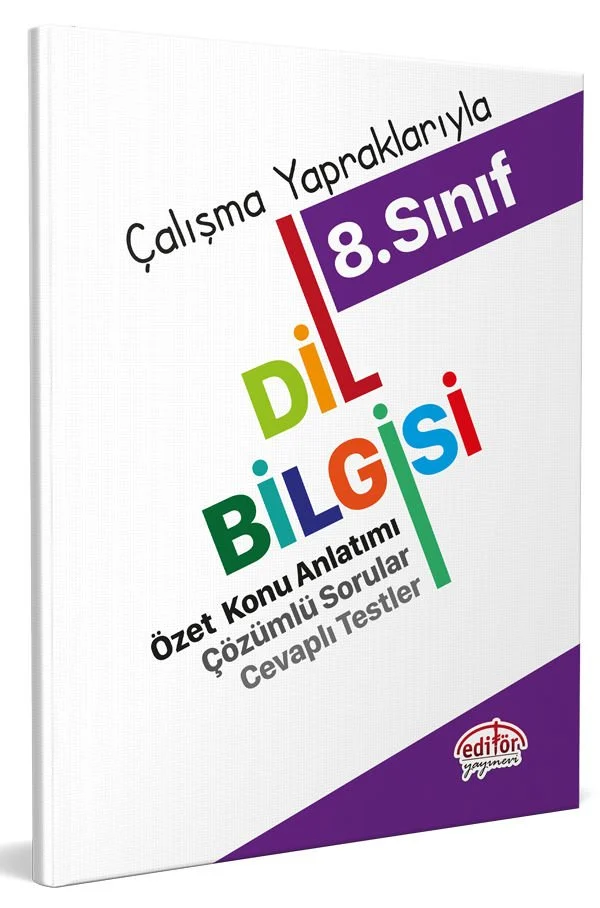 Editör Yayınları Lgs 8. Sınıf Dil Bilgisi