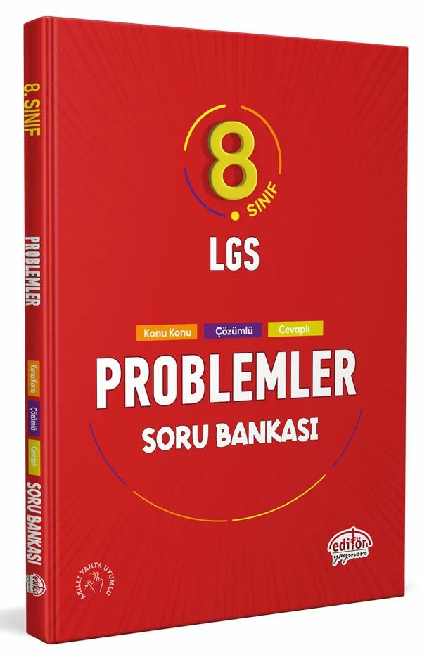 Editör Yayınları Lgs 8. Sınıf Problemler