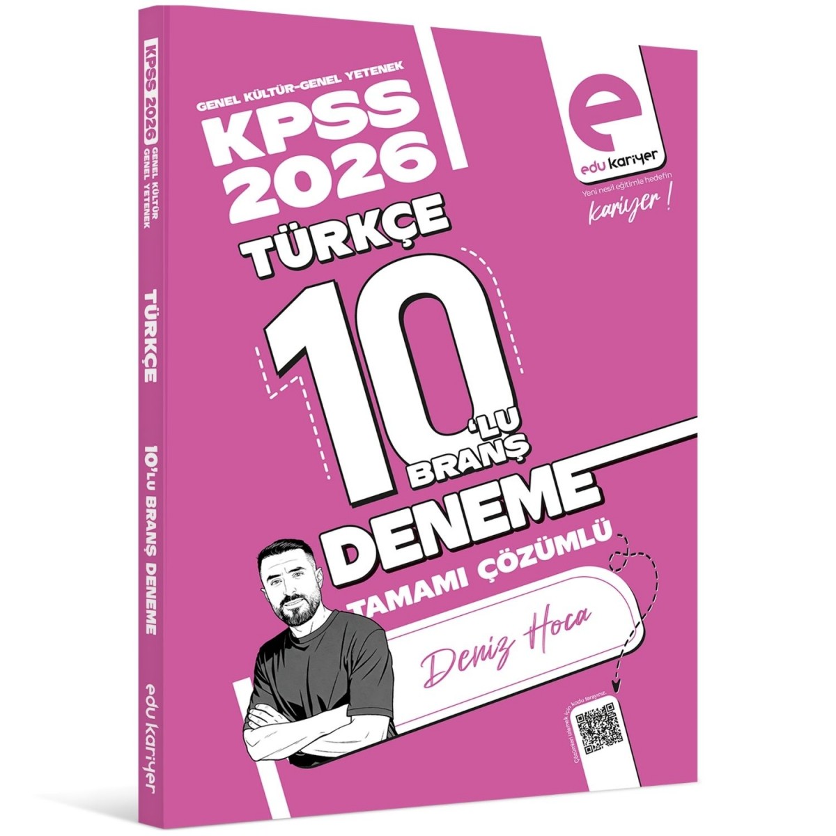 Edu Kariyer Deniz Hoca 2026 KPSS Türkçe 10 Branş Deneme Tamamı Çözümlü