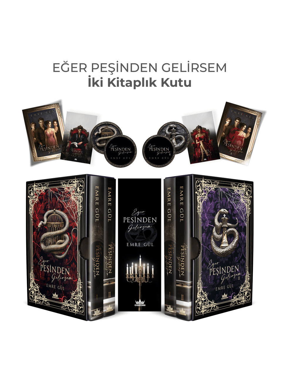 Eğer Peşinden Gelirsem Serisi - İki Kitaplık Kutu