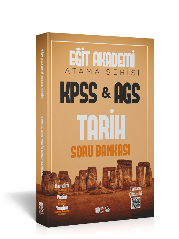 Eğit Akademi ATAMA Serisi KPSS AGS Tarih Soru Bankası