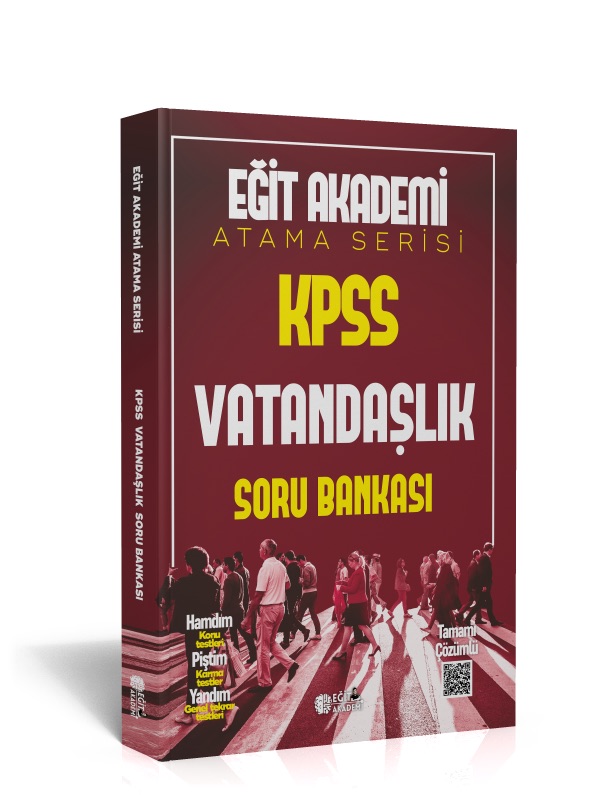 Eğit Akademi ATAMA Serisi KPSS Vatandaşlık Soru Bankası