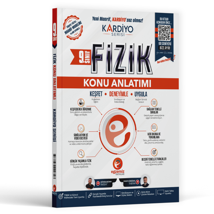 Egzersiz Yayınları 9. Sınıf Fizik Kardiyo Konu Anlatımı