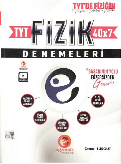 Egzersiz Yayınları Tyt Fizik Denemeleri