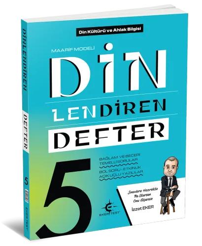 Eker Test 5. Sınıf Din Kültürü ve Ahlak Bilgisi Dinlendiren Defter