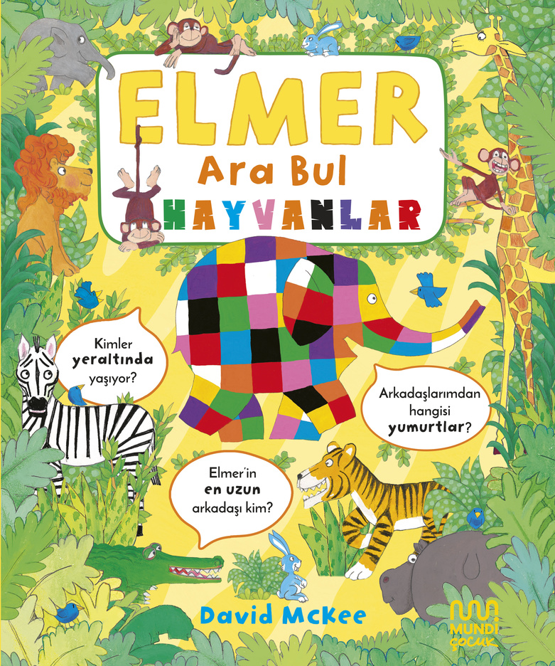 Elmer Ara Bul: Hayvanlar (Ciltli)