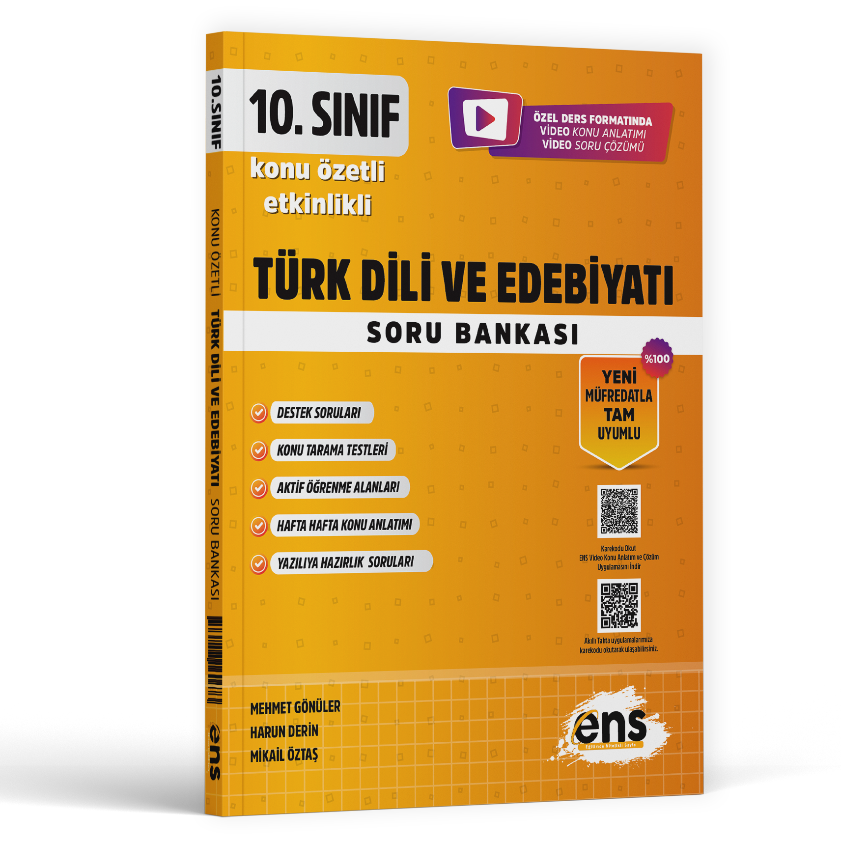 ENS Yayıncılık 10. Sınıf Türk Dili ve Edebiyatı Etkinlikli Soru Bankası
