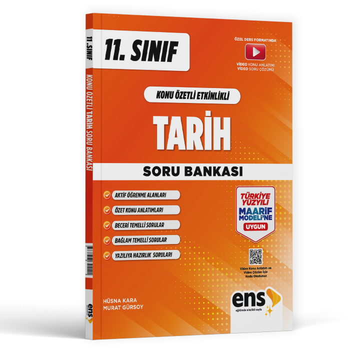 ENS Yayıncılık 11. Sınıf Tarih Konu Özetli Etkinlikli Soru Bankası