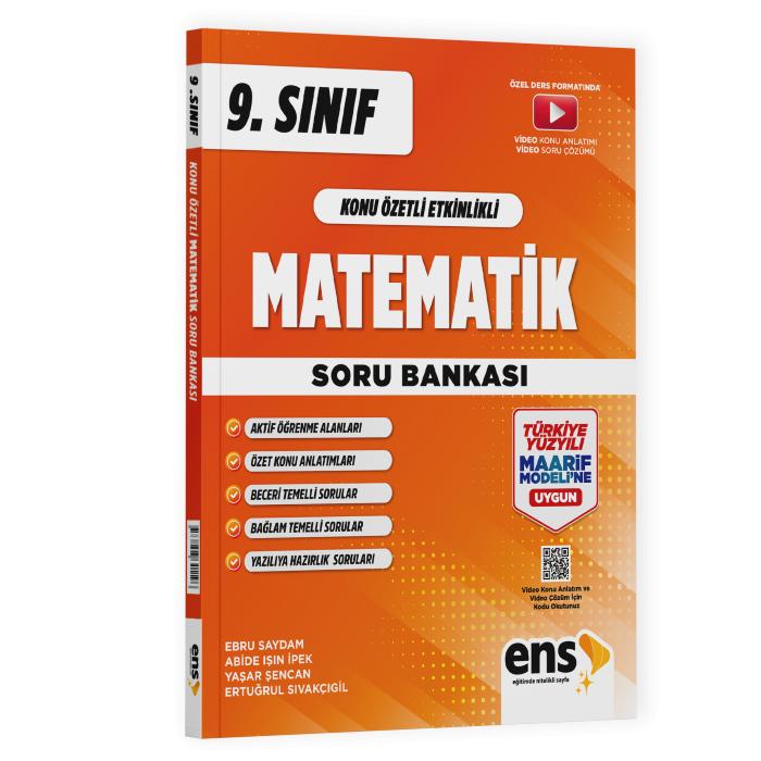 ENS Yayıncılık 9. Sınıf Matematik Konu Özetli Etkinlikli Soru Bankası