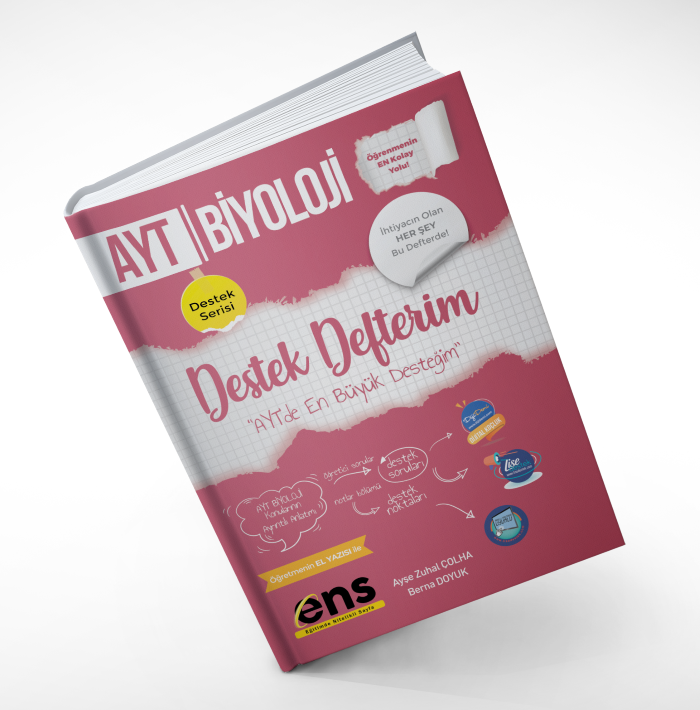 Ens Yayıncılık Ayt Biyoloji Destek Defterim