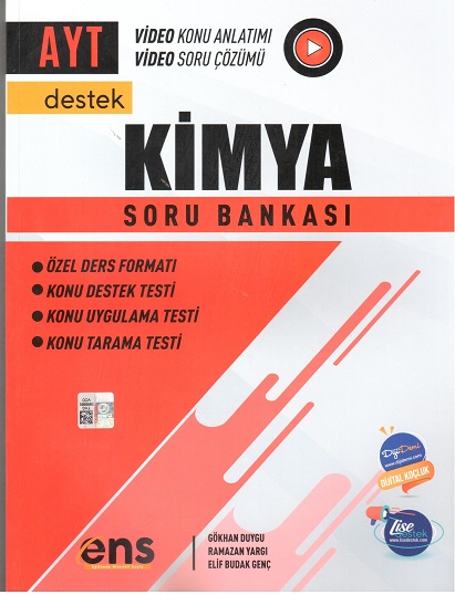 Ens Yayıncılık Ayt Kimya Soru Bankası
