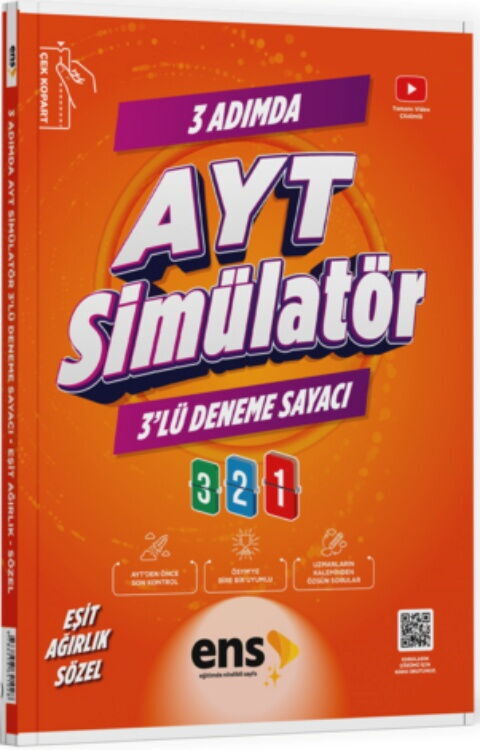 ENS Yayıncılık AYT Simülatör Eşit Ağırlık Sözel 3  Deneme Sayacı