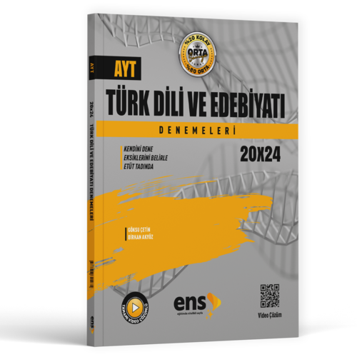 ENS Yayıncılık AYT Türk Dili ve Edebiyatı 20 x 24 Denemeleri