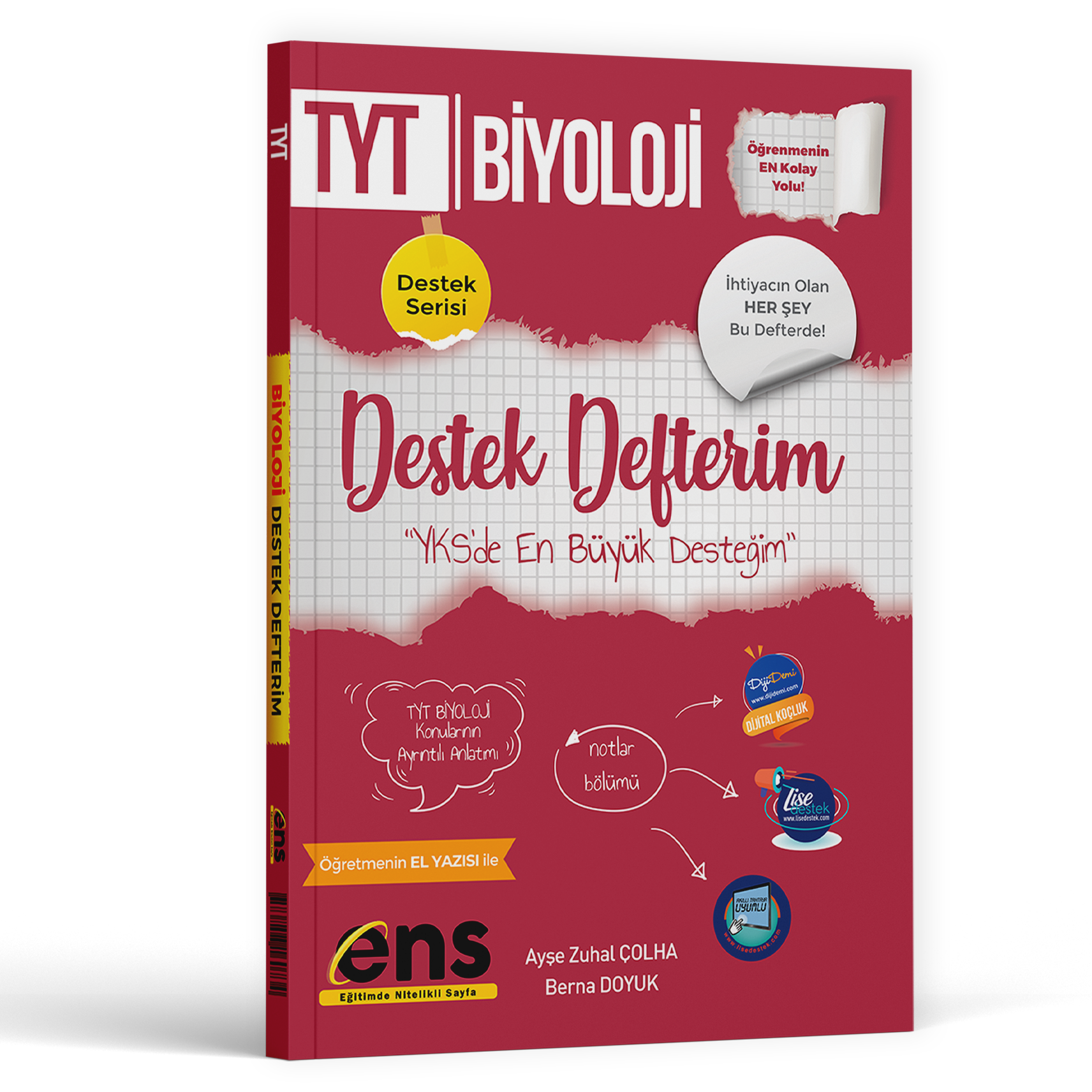 ENS Yayıncılık TYT Biyoloji Destek Defterim