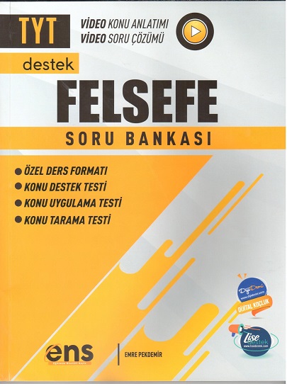 Ens Yayıncılık Tyt Felsefe Soru Bankası