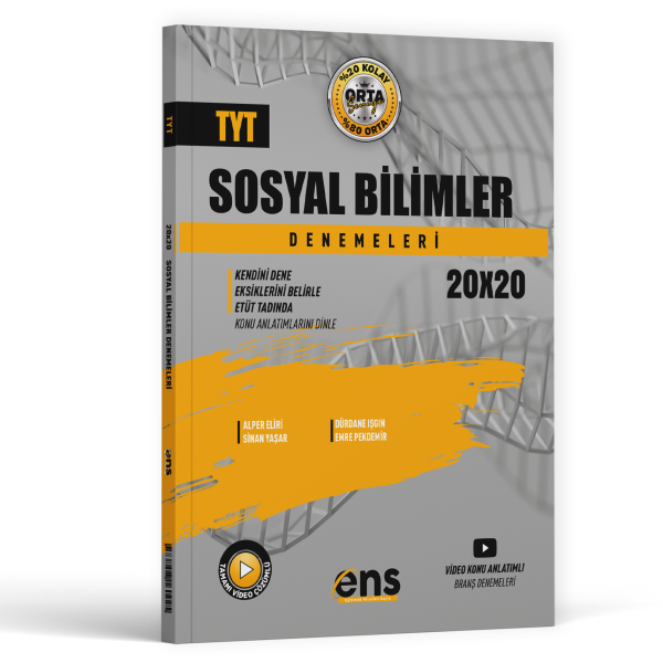 Ens Yayıncılık Tyt Sosyal Bilimler 20*20 Deneme