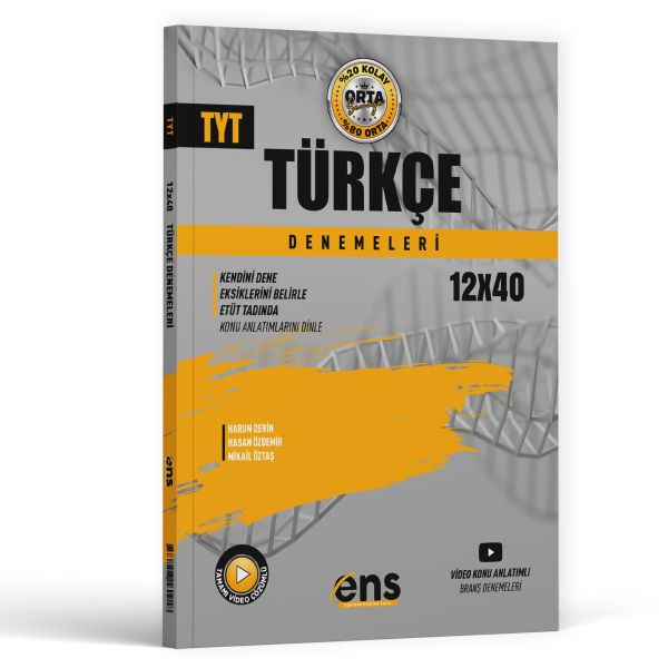 Ens Yayıncılık Tyt Türkçe 12 Deneme