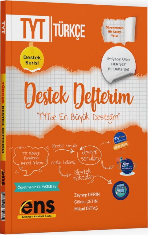 ENS Yayıncılık TYT Türkçe Destek Defterim