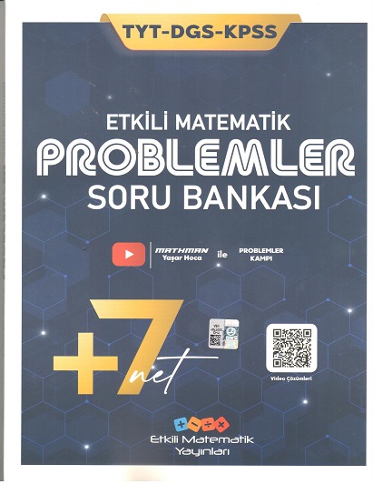 Etkili Matematik Yayınları TYT KPSS DGS Problemler Soru Bankası
