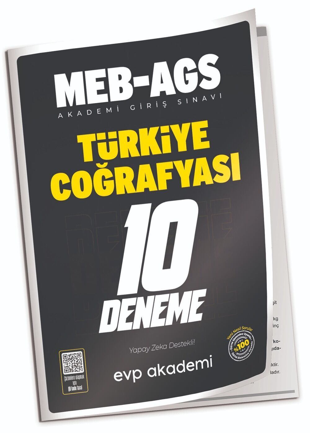 EVP Akademi 2025 MEB-AGS Coğrafya 10 Deneme Çözümlü