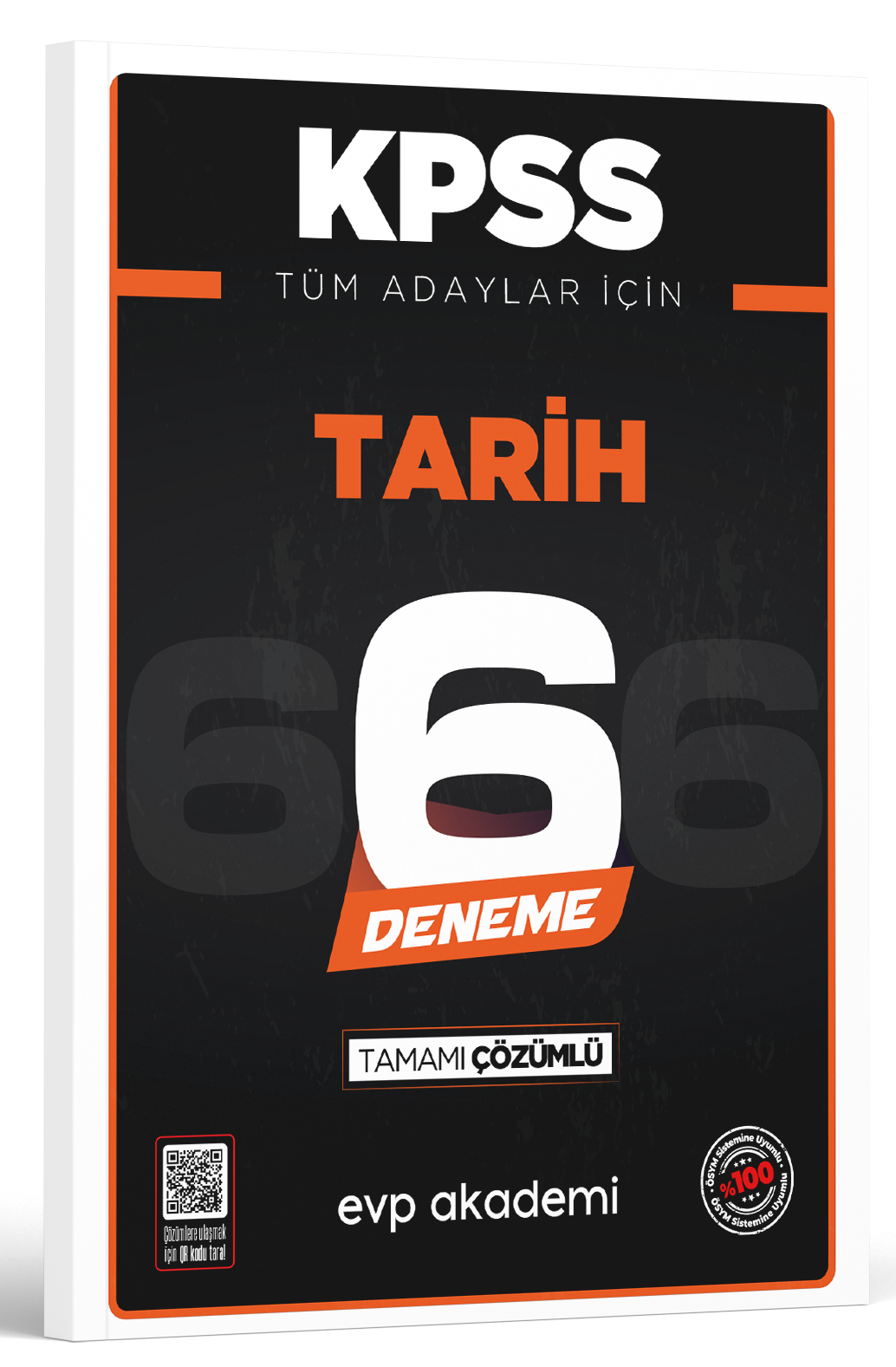 EVP Akademi KPSS Tüm Adaylar İçin Tarih 6 Deneme Tamamı Çözümlü 