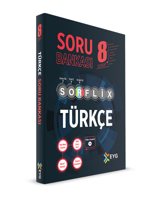 Eyg Yayınları Lgs 8. Sınıf Türkçe Sorfli̇x Soru Bankası Çözümlü